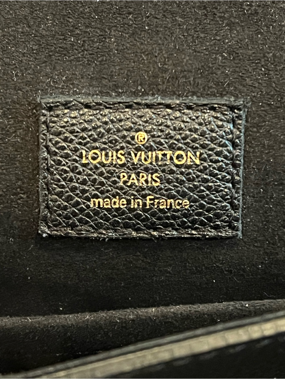 Louis Vuitton Black Empreinte Leather Monogram Junot Crossbody Purse - Picture 10 of 15